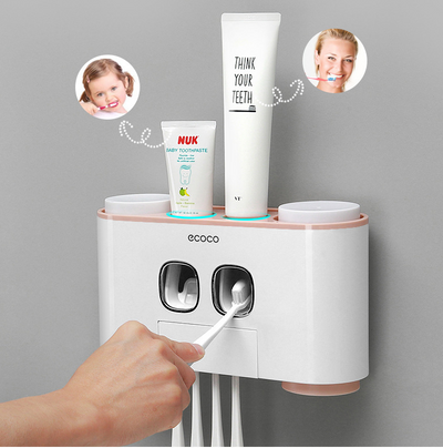 Organizador de Baño - Soporte para Cepillo y Pasta de Dientes - Image 12