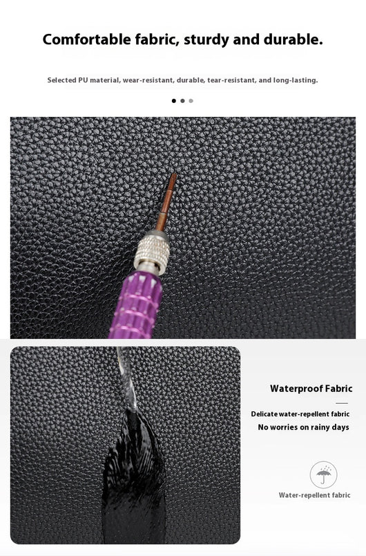 Cartera de Cuero para Hombre - Portadocumentos Ejecutivo de Gran Capacidad - Image 42