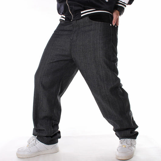 Jeans Hip-Hop Talla Grande para Hombre - Estilo Urbano Tendencia - Image 11
