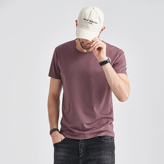 Camiseta Modal Manga Corta para Hombre - Ajuste Slim Secado Rápido Verano - Image 13