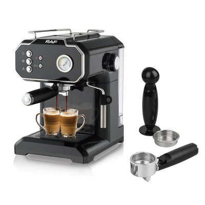 Cafetera Espresso Semiautomática con Vaporizador de Leche de Alta Presión - Image 6