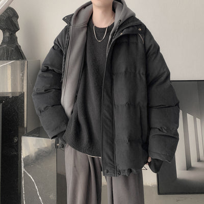 Chaqueta Acolchada con Capucha para Hombre - Estilo Urbano - Image 6