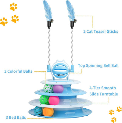 Juguetes Interactivos para Gatos - Set Completo de Entretenimiento Felino - Image 6