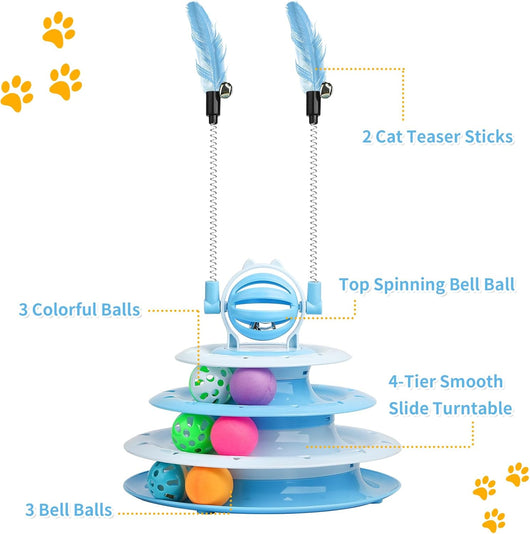 Juguetes Interactivos para Gatos - Set Completo de Entretenimiento Felino - Image 6