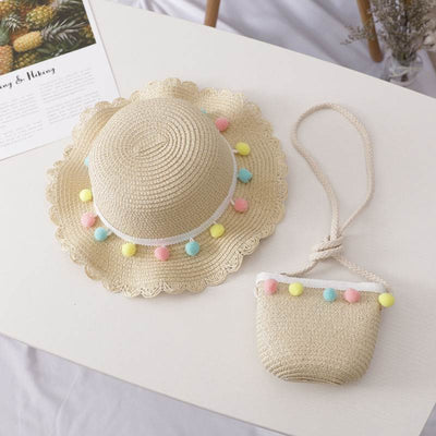 Sombrero de Paja para Niñas con Protección Solar - Image 16