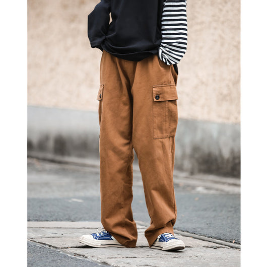 Pantalones Casuales Daddy con Múltiples Bolsillos - Image 6