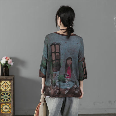 Camiseta Suelta Estampada - Image 6
