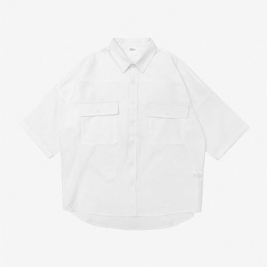 Camisa de Trabajo con Hombros Caídos - Image 4