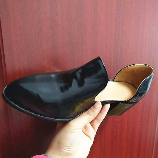 Zapatos Cómodos Talla Grande con Tacón Robusto para Mujer - Image 2