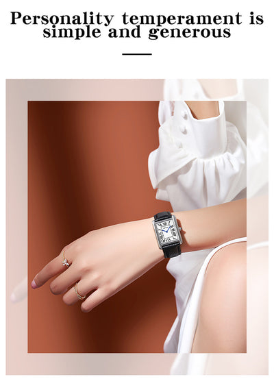 Reloj de Pareja Estilo Romano Resistente al Agua - Image 19