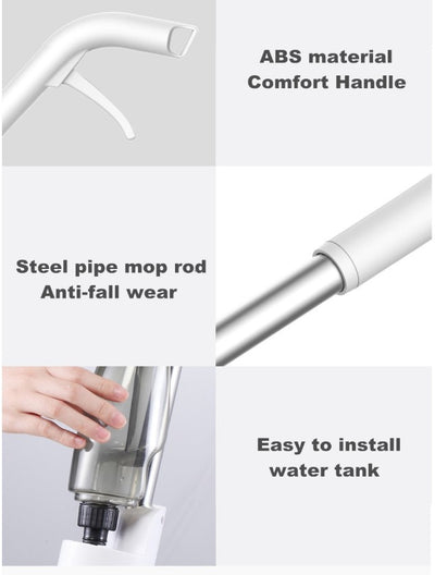 Trapeador Xiaomi Deerma con Pulverizador de Agua - Fibra de Carbono 360° y Depósito de 350ml - Image 5