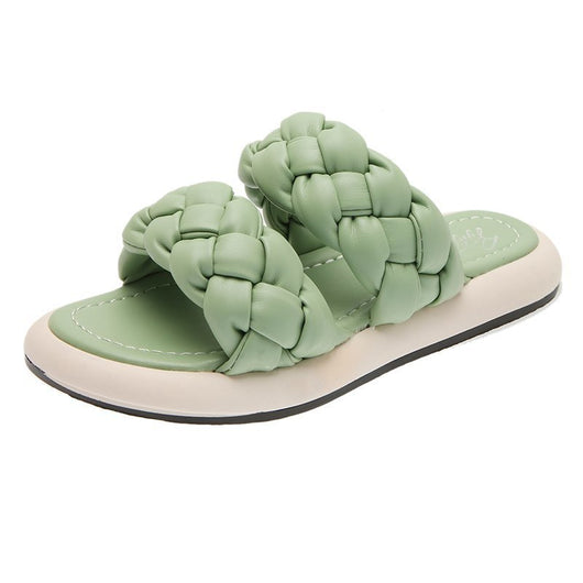 Sandalias Tejidas Cómodas para Mujer - Estilo Coreano Verano - Image 17