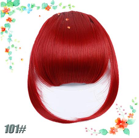 Flequillo Postizo 3D con Clip - Extensiones de Cabello - Image 4