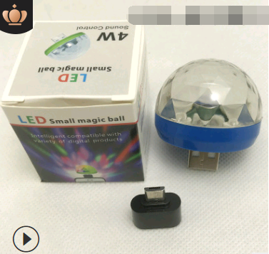 Luz de Escena Mágica RGB con Control por Voz y USB - Image 10