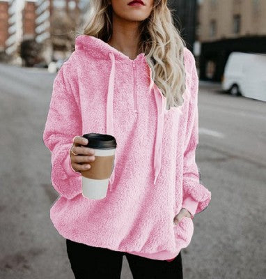 Sudadera Polar Mujer con Cierre y Bolsillos - Abrigo Térmico Otoño Invierno - Image 13