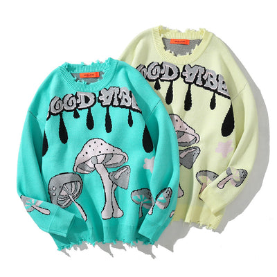 Suéter Urbano Casual con Estampado - Pullover Tejido Cómodo - Image 9