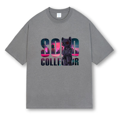 Playera Holgada con Estampado de Oso Cartoon para Hombre - Image 12