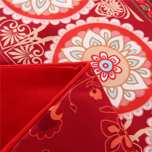 Juego de Funda Nórdica Bohemia de Cuatro Piezas - Image 3