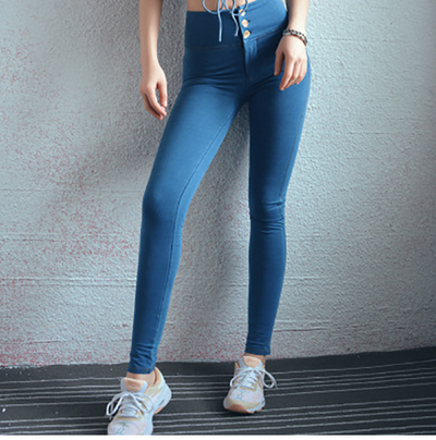 Pantalones Deportivos de Cintura Alta con Levantacaderas para Yoga y Running - Image 6