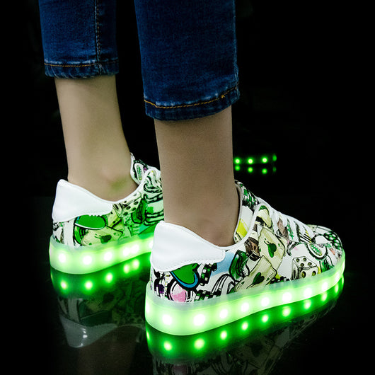 Zapatillas Fluorescentes para Parejas - Calzado Ligero Unisex - Image 2