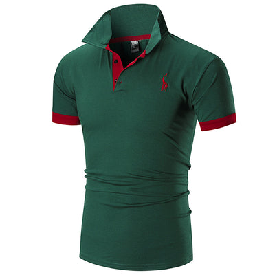 Blusa de Verano con Bordado de Cervatillo de Manga Corta - Image 10