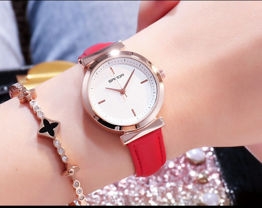 Reloj para Niña Estilo Retro Coreano con Escala de Tendencias, Resistente al Agua y Movimiento de Cuarzo - Image 25