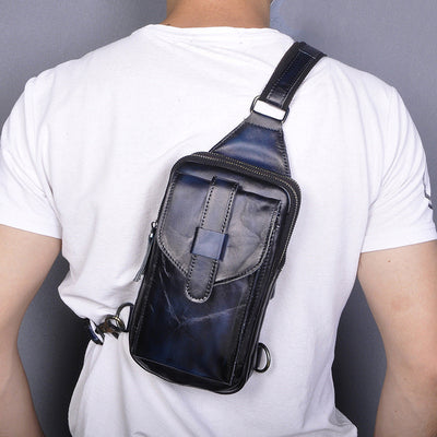 Bolsa de Pecho Doble Compartimento Gran Capacidad para Hombre - Image 9