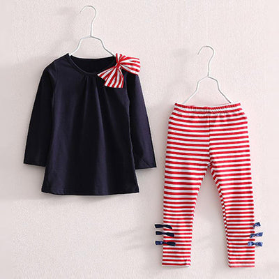 Conjunto Casual Infantil Estampado de Manga Larga - Image 21