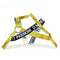 Letter personality trendy chest strap Yellow L