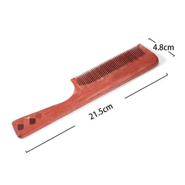 Peine de Dientes Gruesos en Madera de Sándalo Rojo - Image 16