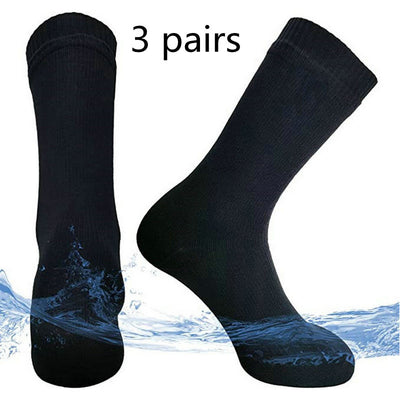 Calcetines Impermeables Gruesos de Algodón Transpirable para Hombre - Otoño e Invierno - Image 22
