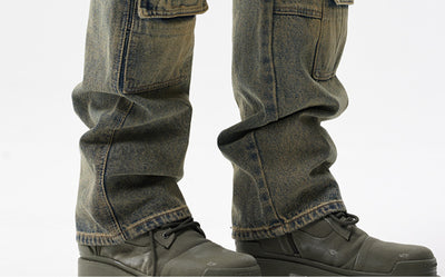 Pantalones Cargo Denim para Hombre - Diseño Moderno y Versátil - Image 12