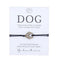 Friendship Bracelet Gift for Him Paw Print Bracelet Dog Lover Gift Dog Lover Jewelry Wish Bracelet Gift for Pet Dog Parents Brown Negro