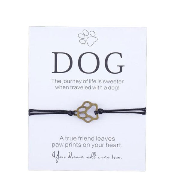 Pulsera de Amistad con Patita de Perro - Regalo para Amantes de Mascotas - Image 5
