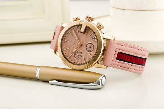 Reloj Pulsera Dama con Calendario y Esfera Pequeña - Image 16
