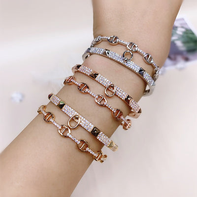 Pulsera Doble Personalizada Salvaje Dama Cerdo - Image 10