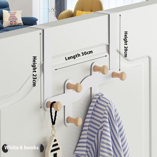 Perchero Colgante sin Clavo para Puerta - Organizador de Ropa Compacto - Image 4