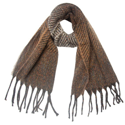 Chal Degradado con Borlas para Mujer - Estilo Europeo y Americano - Image 12