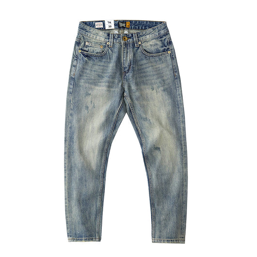 Jeans Retro Holgados Pesados para Hombre - Casual Clásico - Image 6
