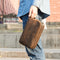 Cartera de Cuero Genuino Vintage para Hombre - Primera Capa