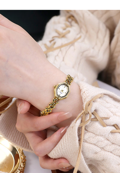 Reloj Octagonal de Lujo Retro para Mujer con Movimiento de Cuarzo - Image 15