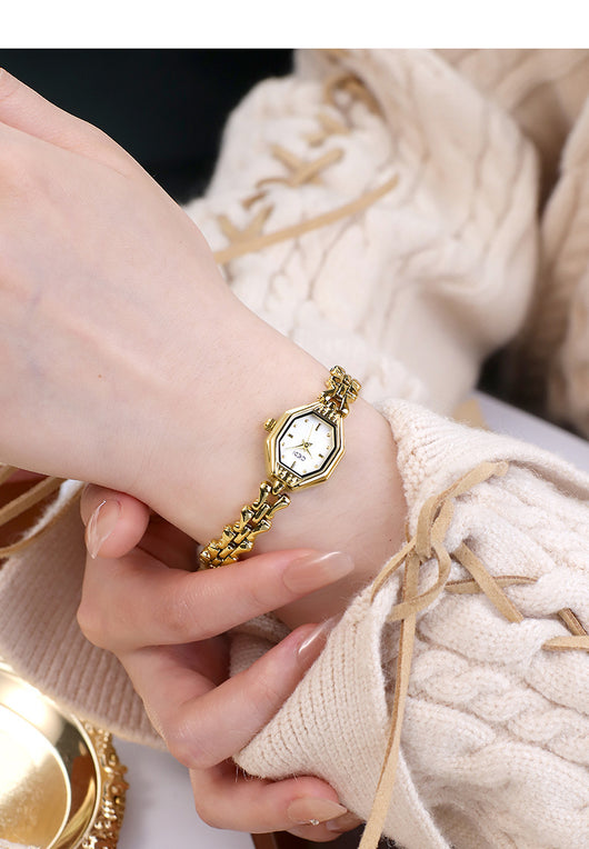 Reloj Octagonal de Lujo Retro para Mujer con Movimiento de Cuarzo - Image 15