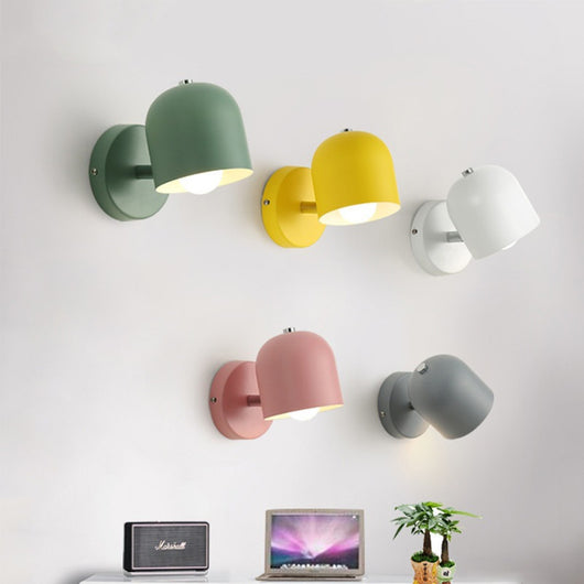 Aplique de Pared Nórdico Moderno Estilo Macaron