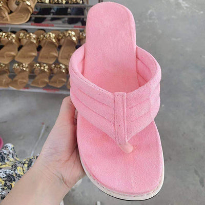 Sandalias Plataforma Antideslizantes con Tacón Medio para Playa - Image 9