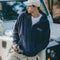 Sudadera con Capucha y Bordado para Hombre - Diseño Reversible Lavado