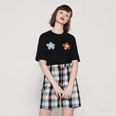 Camiseta Vintage Niña Dos Flores - Image 3