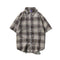 Camisa de Cuadros Manga Corta