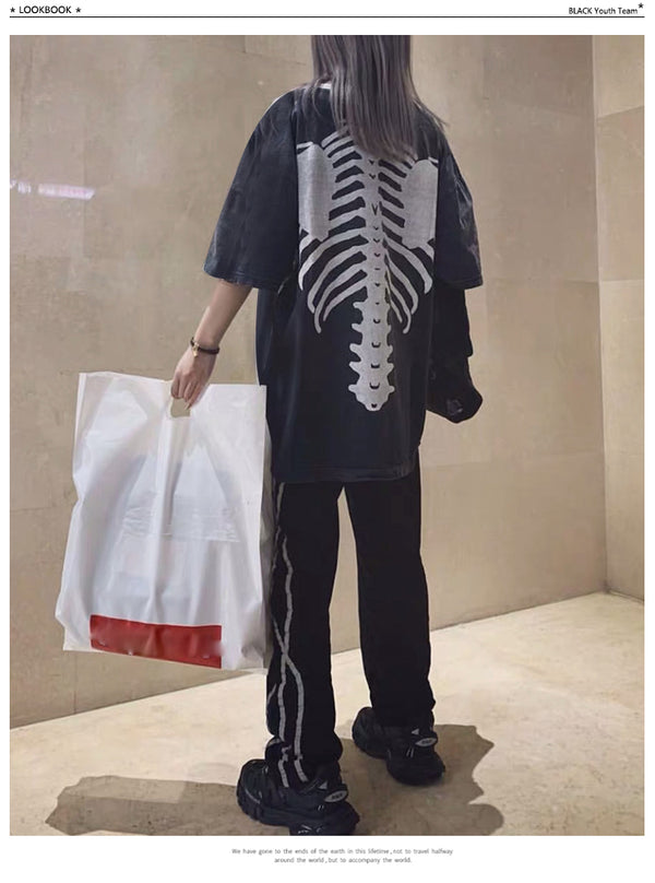 Playera Oversized Estampado Anatomía Cardiopulmonar - Image 20