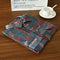 Camisa Suelta Estampada Versátil para Hombre - Diseño Japonés