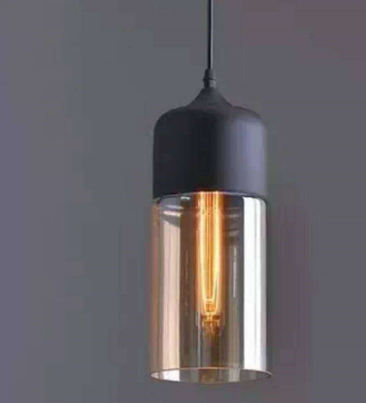 Lámpara Colgante Industrial de Vidrio - Image 5